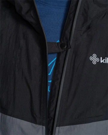 KILPI HURRICANE-M Černá pánská outdoorová bunda