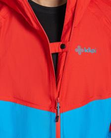 KILPI HURRICANE-M Červená pánska outdoorová bunda