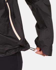 KILPI HURRICANE-W Černá dámská hardshellová bunda