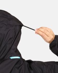 KILPI HURRICANE-W Černá dámská nepromokavá bunda