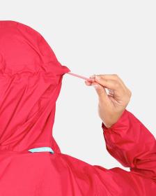 KILPI HURRICANE-W Ružová dámska nepremokavá bunda