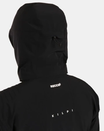 KILPI HYDER-M Černá pánská lyžařská bunda
