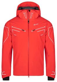 KILPI HYDER-M Červená pánska lyžiarska bunda KILPI HYDER-M Červená pánska lyžiarska bunda