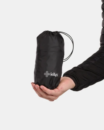 KILPI JALUU-U Černá unisex nepromokavá bunda