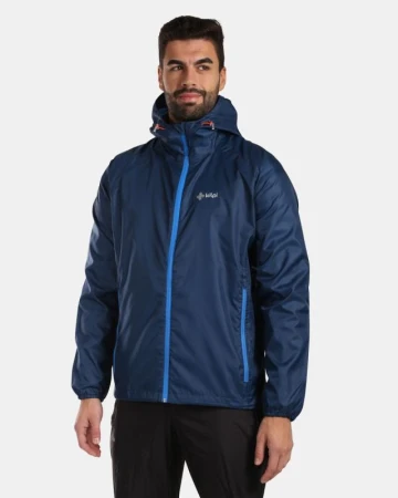 Kilpi JALUU-U Tmavě modrá outdoorová bunda Kilpi JALUU-U Tmavě modrá outdoorová bunda