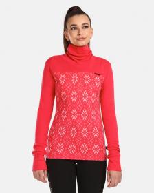 KILPI JANNU-W Ružový dámsky rolák