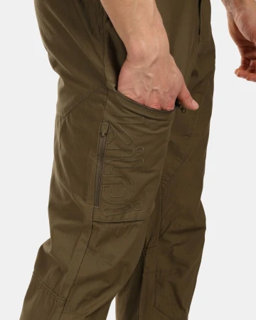 Kilpi JASPER-M Hnědé outdoor kalhoty