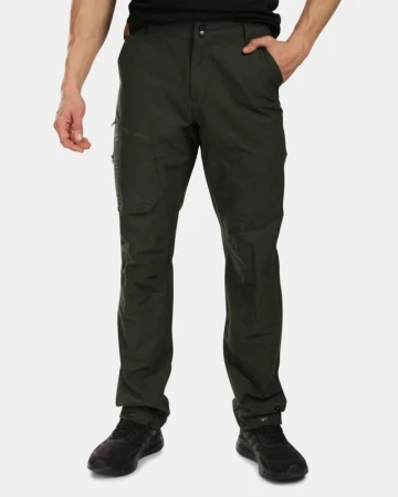 Kilpi JASPER-M Tmavě zelené outdoor kalhoty