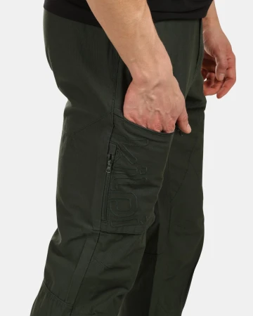 Kilpi JASPER-M Tmavě zelené outdoor kalhoty