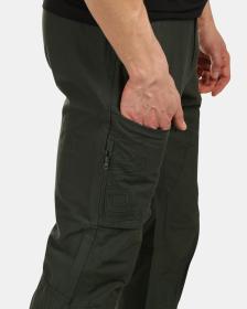 Kilpi JASPER-M Tmavě zelené outdoor kalhoty