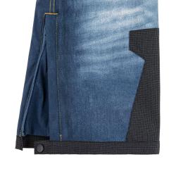 KILPI JEANSO-M Tmavomodré pánske lyžiarske nohavice