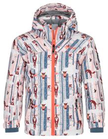 Kilpi JENOVA-JG světle růžová dětská lyžařská bunda