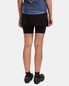 KILPI JOLA-W Černá cyklistická sukně