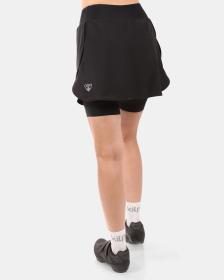 KILPI JOLA-W Čierna cyklistická sukňa