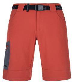 Kilpi JOSEPH-M tmavě červené outdoor kraťasy Kilpi JOSEPH-M tmavě červené outdoor kraťasy
