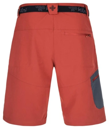 Kilpi JOSEPH-M tmavě červené outdoor kraťasy