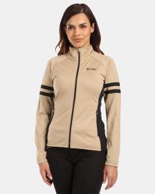 KILPI JUNIE-W Béžová dámska mikina KILPI JUNIE-W Béžová dámska mikina