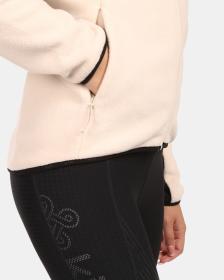 KILPI KAJAANI-W Béžová dámská fleecová mikina