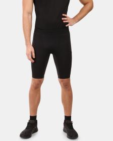 Kilpi Kenet-M BLK Čierne pánske funkčné podvliekacie šortky Kilpi Kenet-M BLK Čierne pánske funkčné podvliekacie šortky