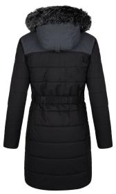 KILPI KETRINA-W Černý dámský zimní kabát