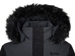 KILPI KETRINA-W Černý dámský zimní kabát