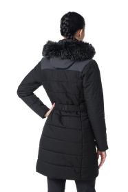 KILPI KETRINA-W Černý dámský zimní kabát