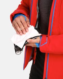 KILPI KILLY-M Červená pánska lyžiarska bunda