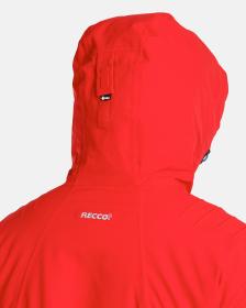 KILPI KILLY-M Červená pánska lyžiarska bunda