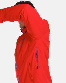 KILPI KILLY-M Červená pánska lyžiarska bunda