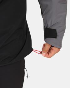 KILPI KILLYAN-M Čierna pánska lyžiarska bunda