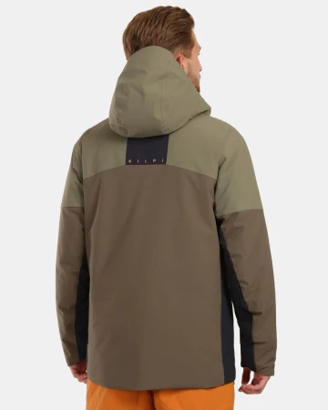 KILPI KILLYAN-M Khaki pánská lyžařská bunda