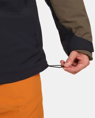 KILPI KILLYAN-M Khaki pánská lyžařská bunda