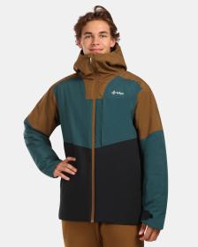 KILPI KILLYAN-M Tmavě zelená pánská lyžařská bunda