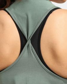 KILPI LANCA-W Khaki dámské tílko