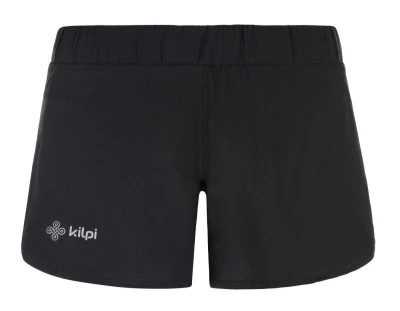 Kilpi LAPINA-W černé dámské běžecké šortky Kilpi LAPINA-W černé dámské běžecké šortky