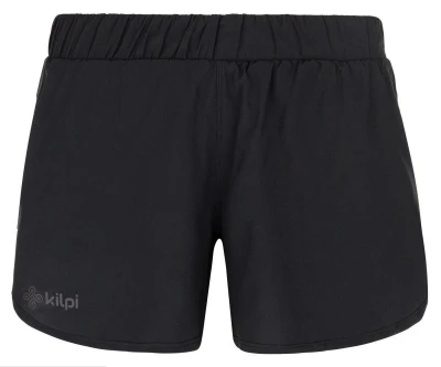 Kilpi LAPINA-W černé dámské běžecké šortky Kilpi LAPINA-W černé dámské běžecké šortky