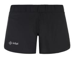 Kilpi LAPINA-W černé dámské běžecké šortky Kilpi LAPINA-W černé dámské běžecké šortky