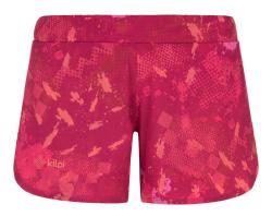 Kilpi LAPINA-W růžové dámské běžecké šortky Kilpi LAPINA-W růžové dámské běžecké šortky