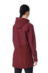 Kilpi LASIKA-W Tmavě červená dámský softshell kabát
