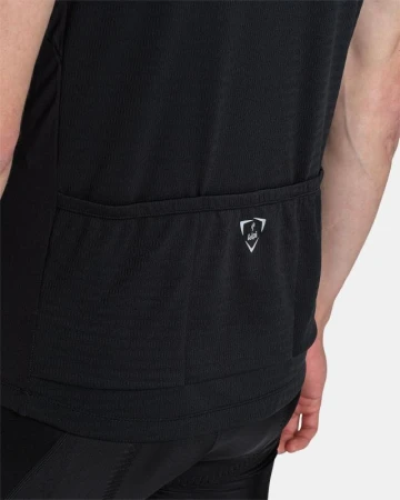 Kilpi LAUBEN-M černý pánský cyklistický dres