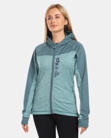 KILPI LAYANA-W Tyrkysová dámská mikina