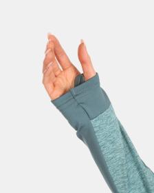 KILPI LAYANA-W Tyrkysová dámská mikina