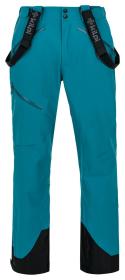 Kilpi LAZZARO-M tyrkysové pánské lyžařské kalhoty Kilpi LAZZARO-M tyrkysové pánské lyžařské kalhoty