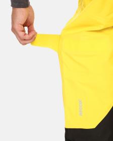 KILPI LAZZARO-M Žluté pánské membránové kalhoty