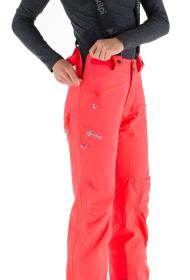 Kilpi LAZZARO-W růžové dámské lyžařské kalhoty