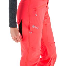 Kilpi LAZZARO-W růžové dámské lyžařské kalhoty