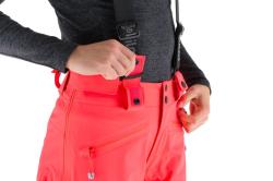 Kilpi LAZZARO-W růžové dámské lyžařské kalhoty