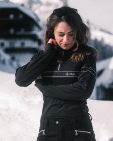 KILPI LEEMA-W Černý funkční dámský rolák