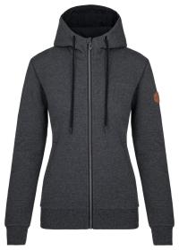 KILPI LEINES-W Čierna dámska mikina