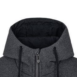 KILPI LEINES-W Čierna dámska mikina